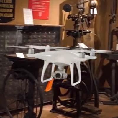 Intégration et animation 3D d'un drone